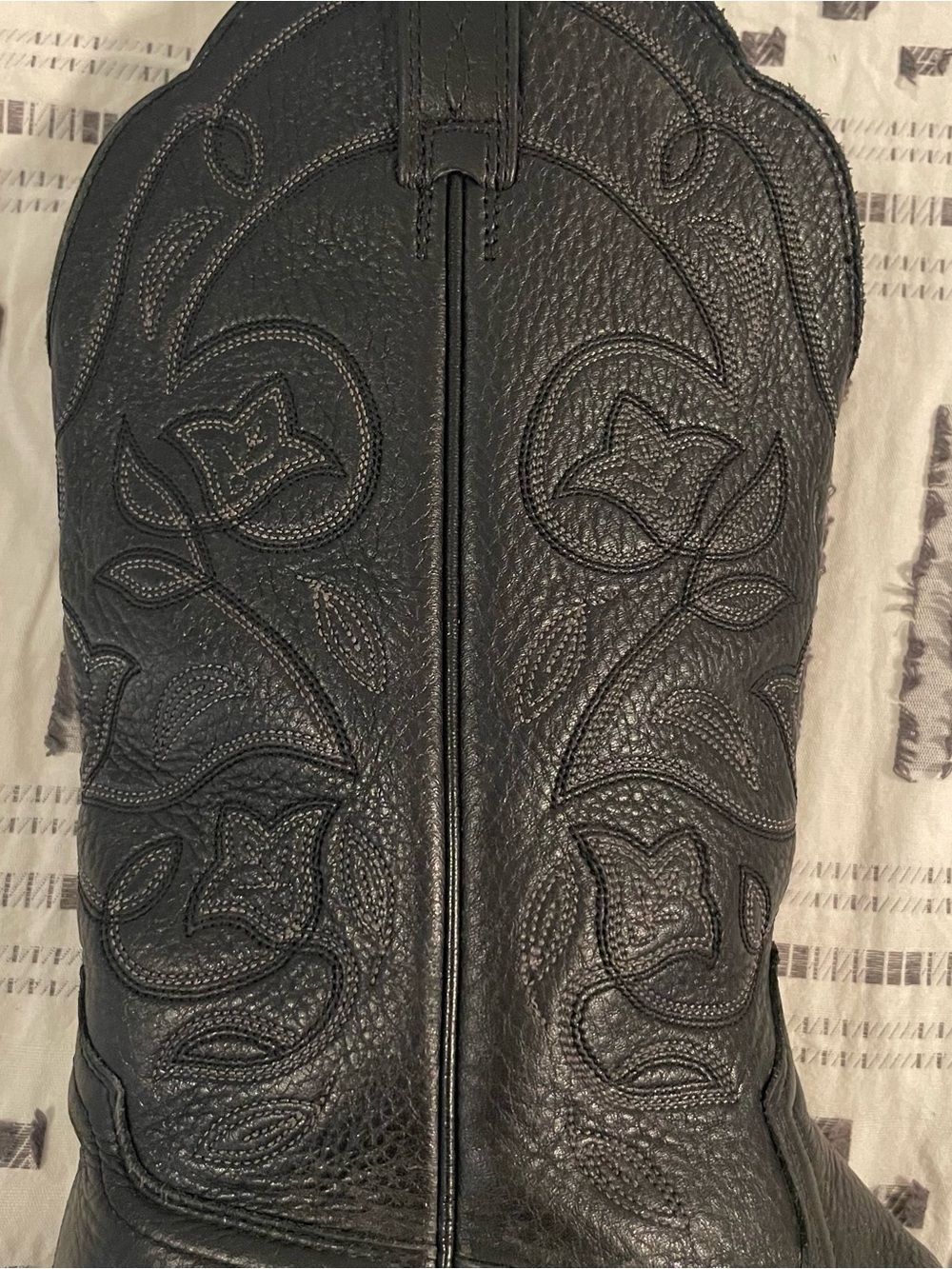 Ariat Black Women's Embroidered Cowboy Boots - Picture 3 of 5